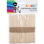 Plain Wooden Sucker Sticks - Pack of 50's